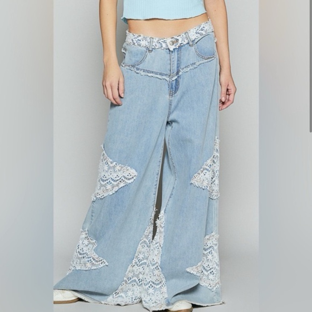POL Lace Jeans